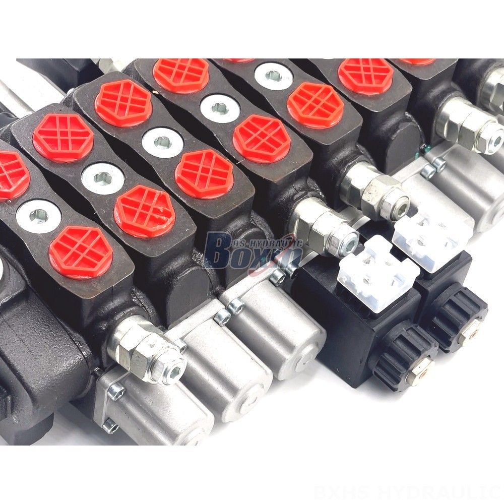 Factory Wholesale Supply: Manual 8 Spool Sectional Directional Valves | Global Distribution detail image